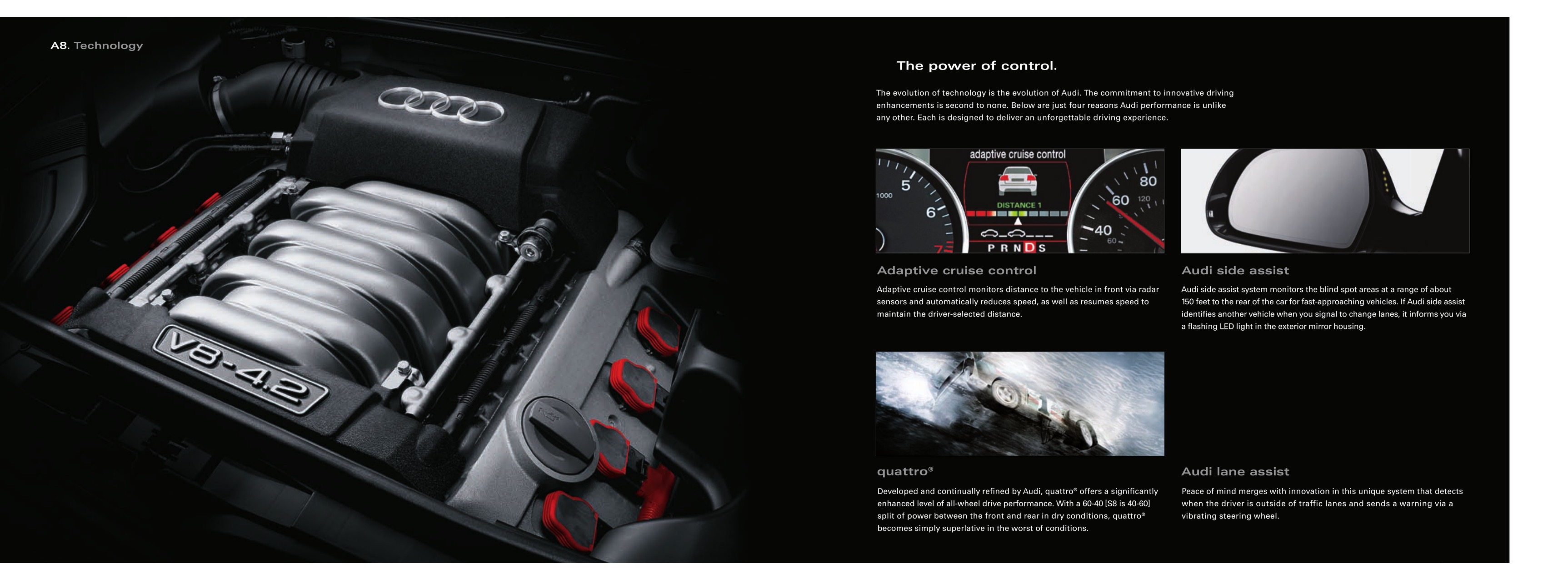 2009 Audi A8 Brochure Page 10